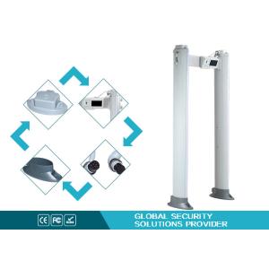 LCD Screen 24 zones arch metal detector portable mobile app remote