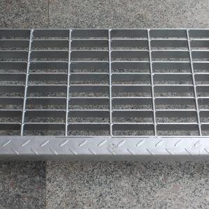 Stainless Hot Dip Galvanized Welded Bar Grating With Checker Nosing