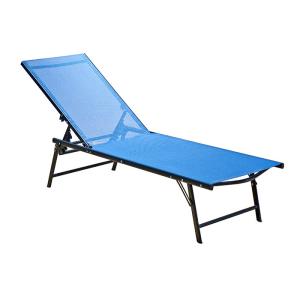 China 7 Position Foldable Sun Lounger Chair Weather Resistant OEM ODM Available on sale