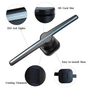 65cm 3D Hologram Fan Projector 420R/Min Hologram Advertising Display LED Fan