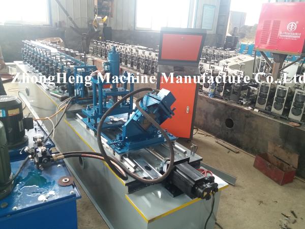 Dry Wall Stud And Track Roll Forming Machine For U And C Section None Stop