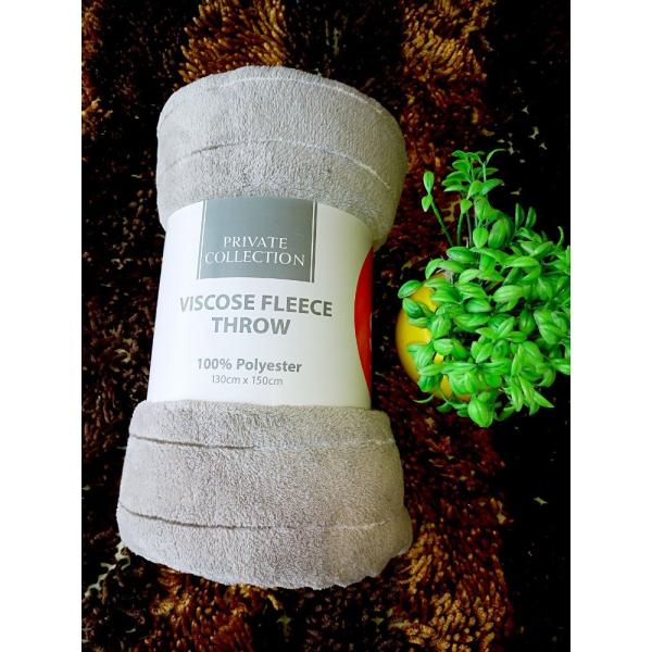 Quality Plain Style Dyed Coral Fleece Blanket Eco - Friendly Non - Linting 100% Polyester wholesale