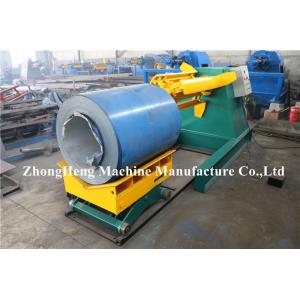 4 Jaw Control hydraulic Uncoiler With Double 5.5kw Motor Control,coilcar is