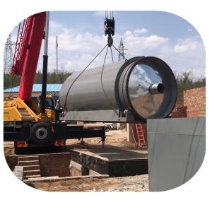 Cheap Q245R Boiler Steel Material Pyrolysis Machine for Converting Waste to Fuel Oil Energy for sale