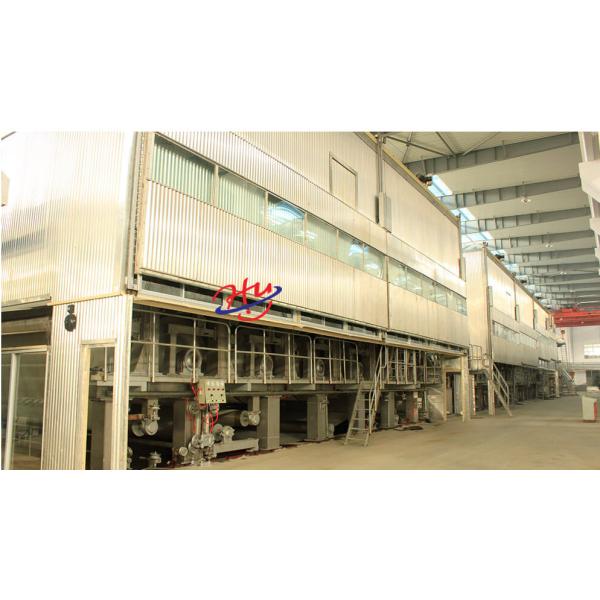 Fourdrinier Wire Kraft Paper Paperboard Making Machine 15T / D