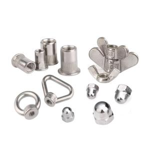 SUS304 Mining Sizes M3 M4 M5 M6 M8 M6 Wing Nuts by DIN 315 316 Stainless Steel