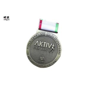 China Antique Tin Plating Personalized Medallions Sport Custom Running Medals on sale