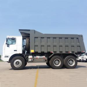 China Sinotruk HOWO 50T Mining Dump Truck 371HP Euro Two HW7D Cab Left Hand Drive on sale