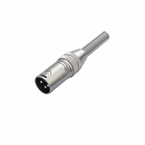 Cheap XLR Connector,3 Pins with Nickel Contacts.Rohs. MS-A043N-3P for sale