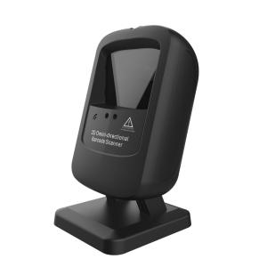 Desktop Wired USB 1D 2D Barcode Qr Code Reader Omnidirectional Barcode Scanner