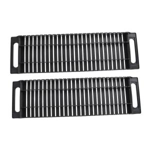 Different Size Esd Pcb Storage Circulation Rack Black Plastic Antistatic ESD