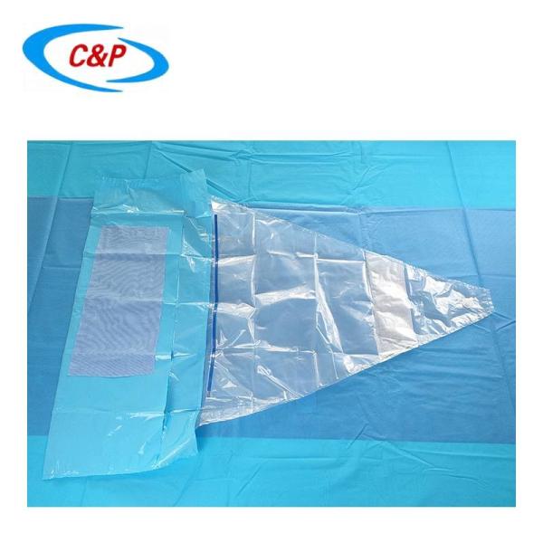 Blue Nonwoven Under Buttock Disposable Surgical Drape Incise For Hospital Clinic