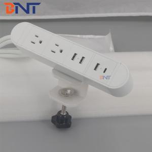 BNT 2020 new arrival easy assemble clamp on socket with type C/US power clip