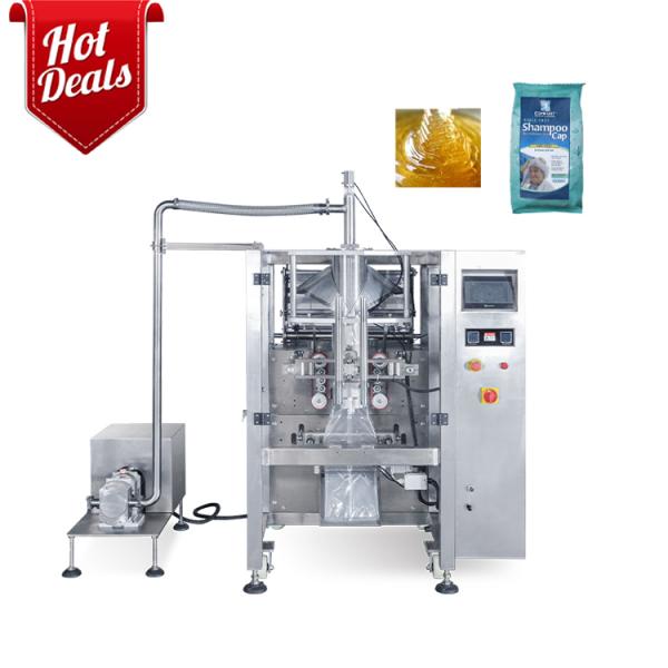 SLIV 520 Vertical Pouch Sealing Shower Gel Filling Machine 4KW ODM