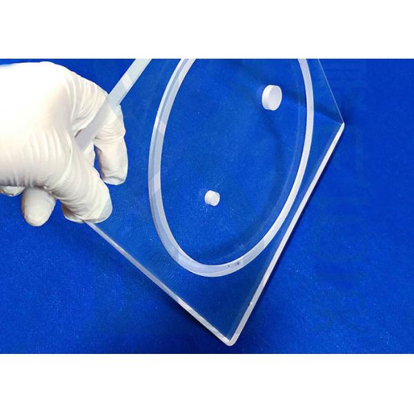 Morse 6.5 Customized Optical Uv Transparent Quartz Glass Plate