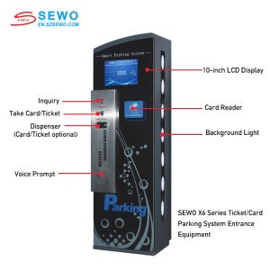 SEWO Vehicle Access Control Electronic Barrier Gate with Smart Parking Payment