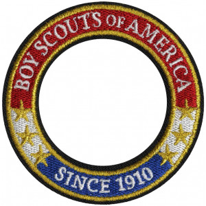 Stick On Shrink Proof 3D Boy Scout Rank Patches For BSA Uniform