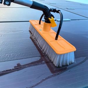 Professional Solar Panel Cleaning Brush with Connecting Tap and 4.8 M Extended