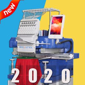 Newest Small Single Head Computerized Embroidery Machine Cap / T-shirt