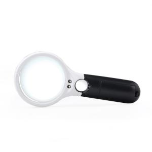 Mini 3X 45X Portable Electronic Magnifier , Visual Handheld Magnifier With Light