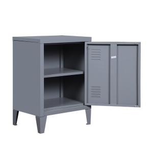 Knocked Down Two Drawer Metal File Cabinet For Hospital