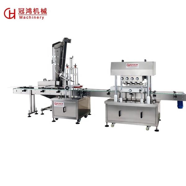 Quality PLC Controlled Straight Linear Capping Machine for Smooth and Precise Bottle Capping wholesale