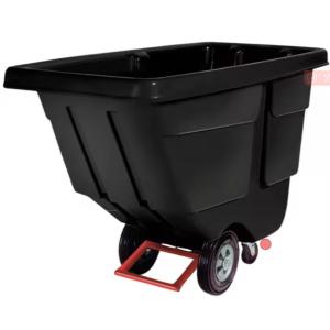 China OEM Rotational Molds Polyethylene Industrial Plastic Trolley With Wheels on sale