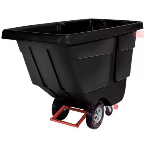 Quality OEM Rotational Molds Polyethylene Industrial Plastic Trolley With Wheels wholesale