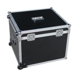 Custom Aluminium Flight Case With Two Wheels and Trolley System