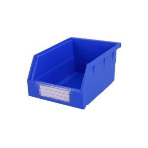 Customized Logo Rectangle Office Organizer Bins PP Stackable Solid Boxes for
