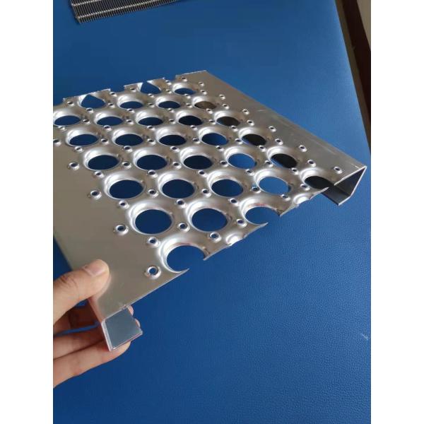 Roof Safety Walkway Steel 1.5mm Grip Strut Grating Outdoor Antislip Hole O Shape