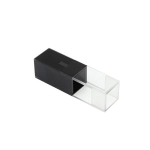 10mm Path Length Clear Quartz Flow Cell for Precise Refractive Index Measurement