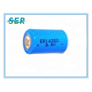 Gas Meter Li SOCL2 Battery , 1/2AA ER14250M Battery 3.6V 750mAh Power Type