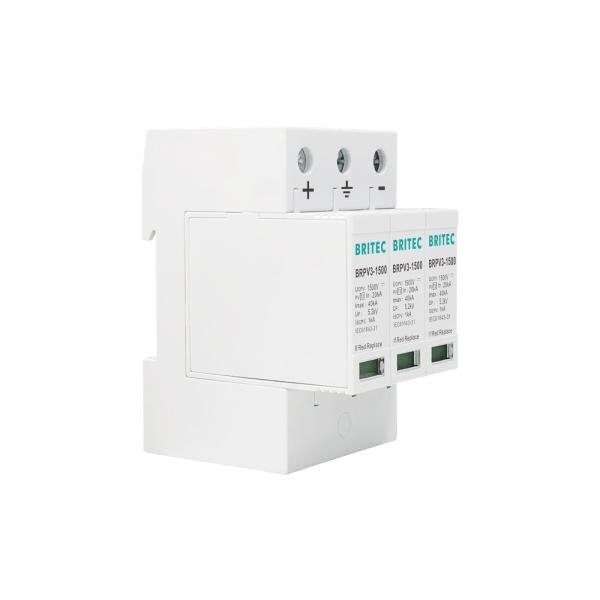 Quality 1500V 40ka 3P Class II PV Surge Arrester For Solar Power System wholesale