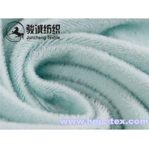 75D/144F Custom solid 1mm pile high super soft minky velboa blanket fabric for