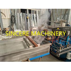 Plastic PP PE Sheets Pipes Scraps Processing Pelletizing Line