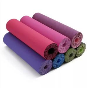 China Custom Eco Friendly TPE Yoga Mat 6mm For Women on sale