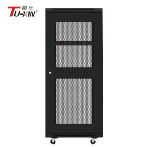 19 Inch 27u Computer Server Rack Enclosure Cabinet SPCC Cold Rolled Steel With
