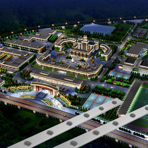 Customization 30mm 40mm DMX LED RGB Point Lights Aluminum Profile IP67