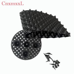 Aeration root pot mall holes in the form of cones throughout the sides of the