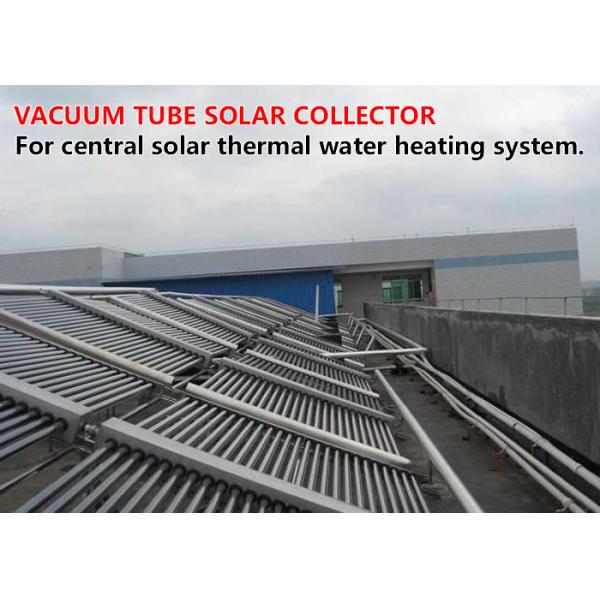 Quality Economic Vacuum Tube Solar Collector Horizontal Mounted 50 Collector Tubes / Set wholesale