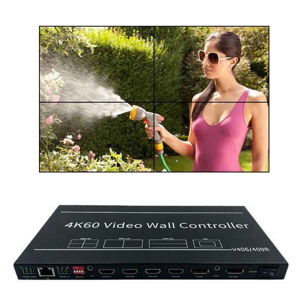 4 In 6 Out 9x2 1x4 1x5 1x6 2x3 3x3 HDMI Processor Splitter Switcher Video Wall