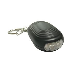 1 Year Warranty Personal Security Alarms Keyrings With LED Flashlight