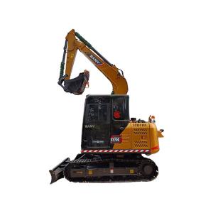 Cheap Sany SY75C excavator with 0.32M³ bucket capacity and excellent working performance for sale