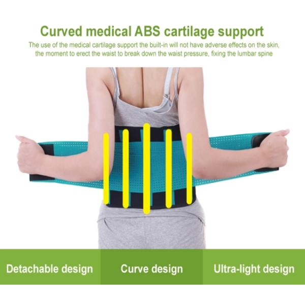 Breathable Exercise Lower Back Orthopedic Medical Waist Support Belt For Man And Women