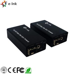 Mini HDMI Fiber Optic Extender with external stereo audio