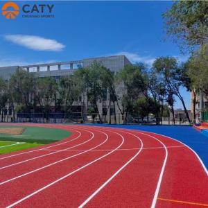 Iaaf Certified Prefabricated 13mm Thickness Professional Tartan Track Athletic
