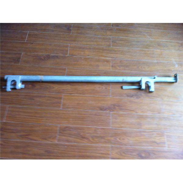 Quality 5 / 4 / 3 Board Extendable Steel Transom Scaffold System Parts Zinc Plate wholesale