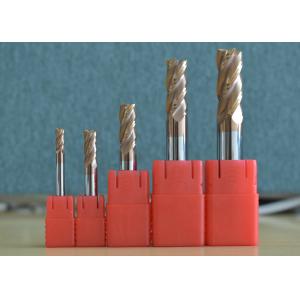 Profile Milling TiSiN Coating 0.8μM Corner Radius End Mill