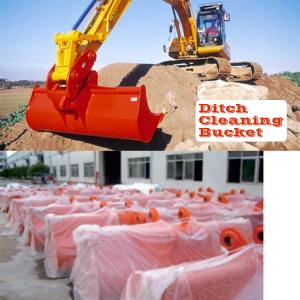 2 Foot Excavator Trenching Bucket , Durable Backhoe Trenching Attachments